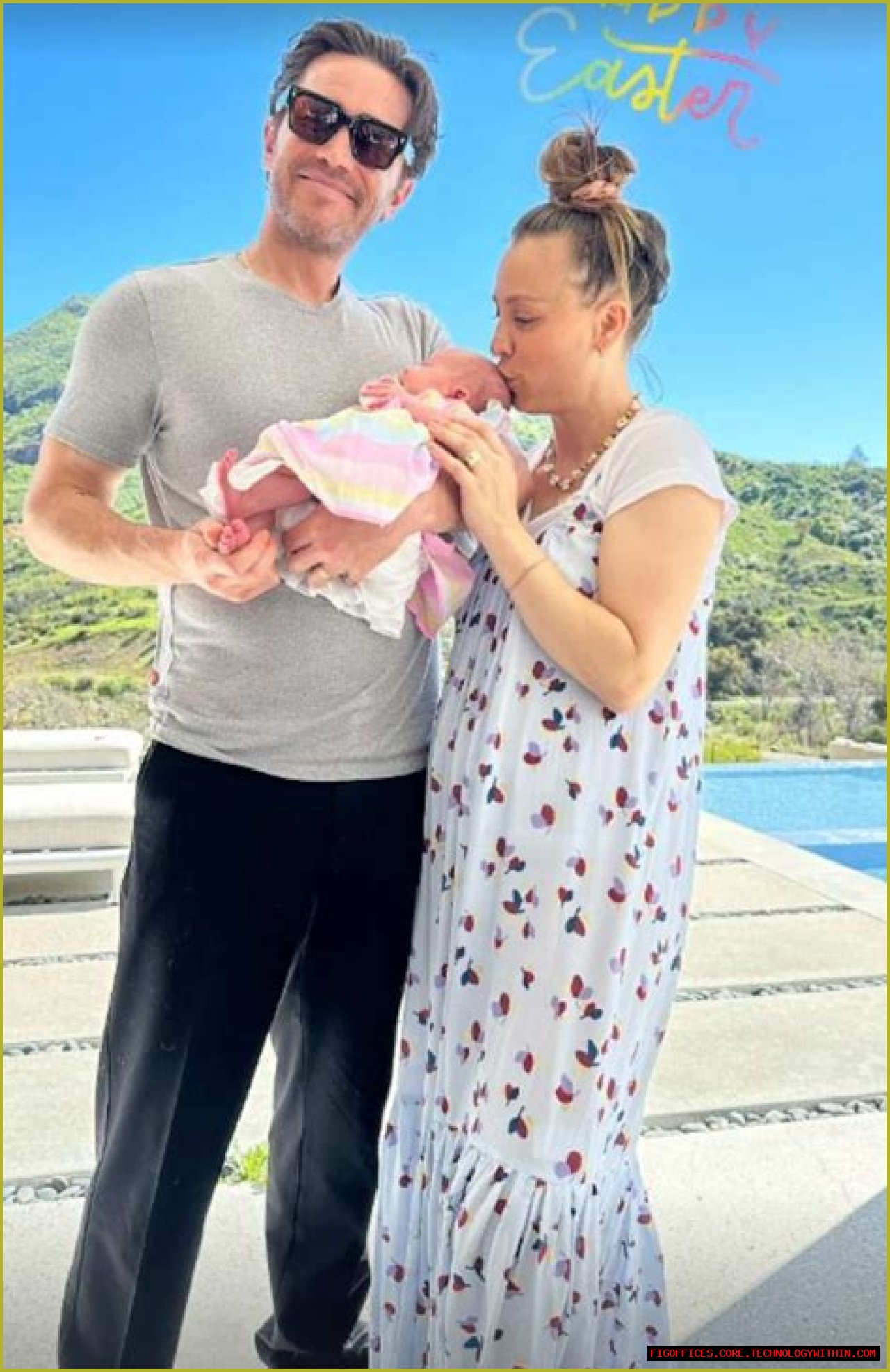 Why do people think Kaley Cuoco is William Shatner's daughter?